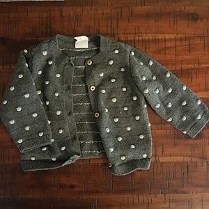 4-6 month H&M Girls Cardigan